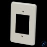 PLACA 3 U ABS PLASTICO MARFIL ASTRO ABS3M