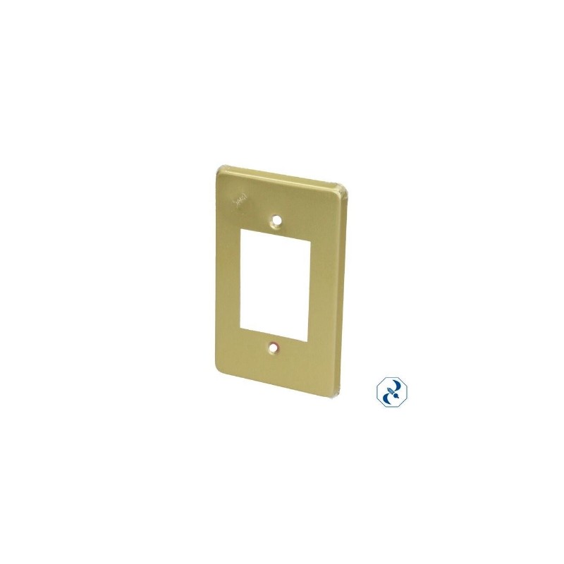 PLACA 3 U ALUMINIO CH/LAMINA SAMMY
