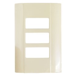 PLACA 3 U RESINA BLANCA TIPO MODUS ECOLINE TAMSA 2003