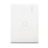PLACA CIEGA CON PRE-RUPTURA Y CHASIS DE RESINA COLOR BLANCO MODUS PROE5N0PTL