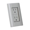 PLACA CON CONTACTO DUPLEX MARFIL MODUS E6028N