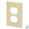 PLACA DE PLASTICO DUPLEX COLOR MARFIL SAMY