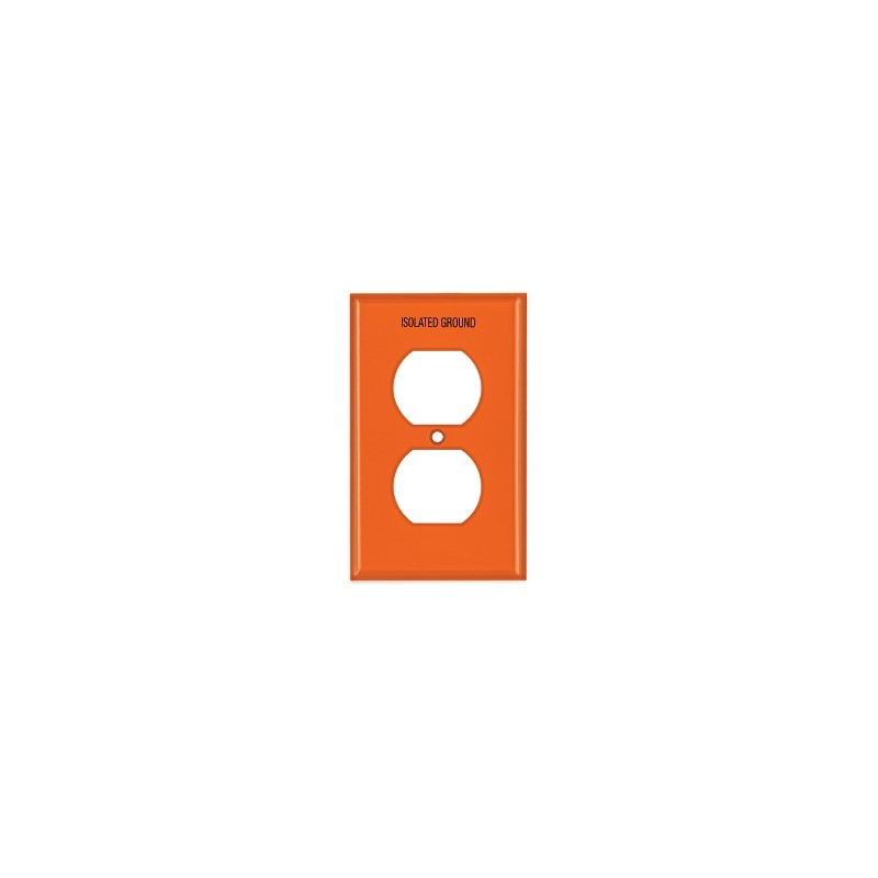 PLACA DE PLASTICO DOBLE TIERRA AISLADA STANDARD VOLTECH PPDO-TAS