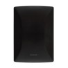 PLACA RESINA CIEGA NEGRO OBSIDIANA C/CHASIS BTICINO MX QZ4803M0NR