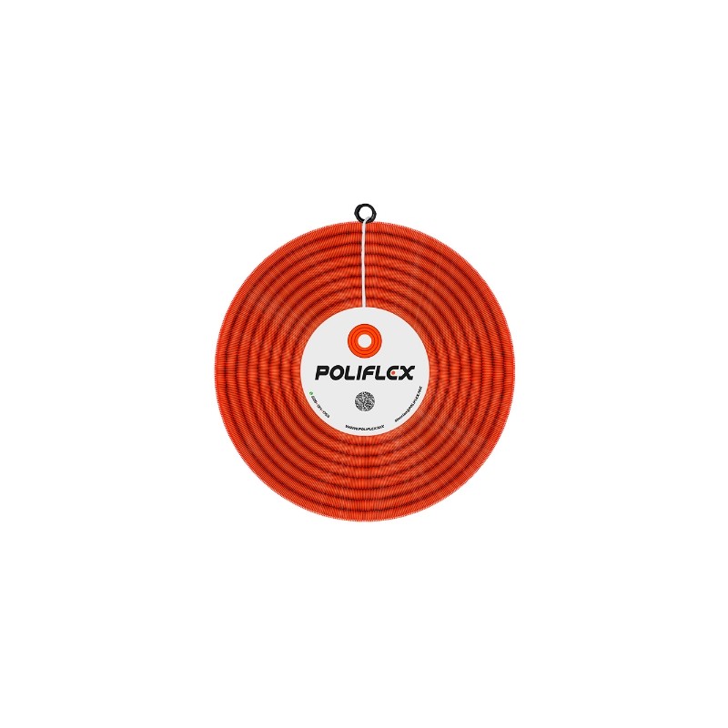 POLIFLEX 3/8 C/100 M SIN GUIA NARANJA P-LNA16-100