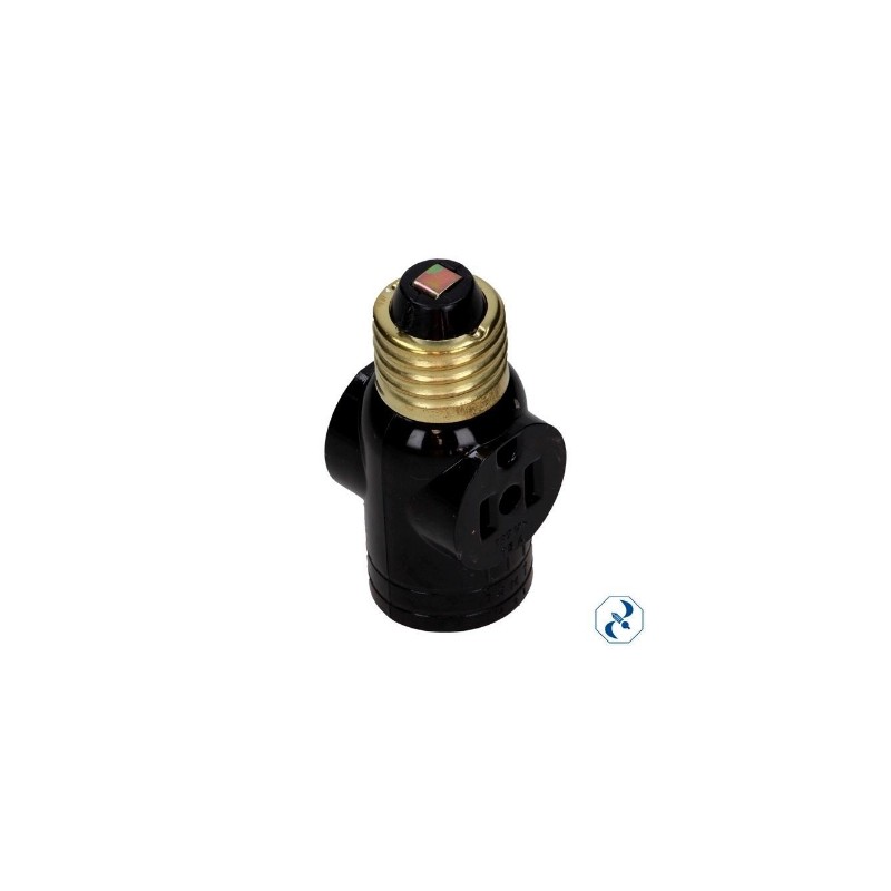 SOCKET LADRON DE BAQUELITA NEGRO SAMY