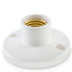 SOCKET REDONDO DE BAQUELITA 250V 4A IUSA 616107
