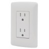TOMA DE CORRIENTE DUPLEX BLANCO VOLTECH CODO-IB