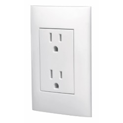 TOMA DE CORRIENTE DUPLEX BLANCO VOLTECH CODO-OB